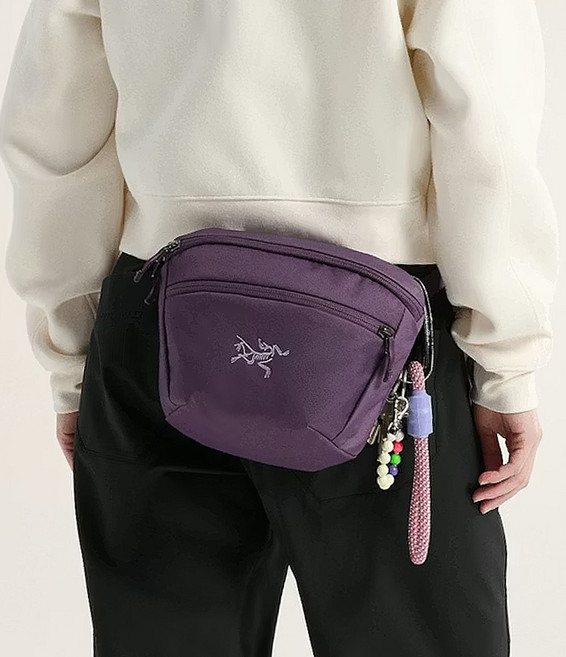 국내정품 아크테릭스 가방 백팩 크로스백 선물 ARC`TERYX 26SS 맨티스 2 웨이스트 팩 (ABQSU08973/MDP) (MANTIS WAIST PACK) 바지 등산바지선, 단일사이즈, MOONDROP