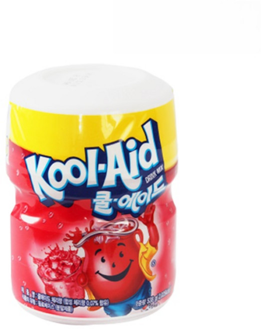 삼립 쿨에이드 체리향538g 아이스티 에이드분말 음료베이스, 538g, 1박스, 12개, 12개입