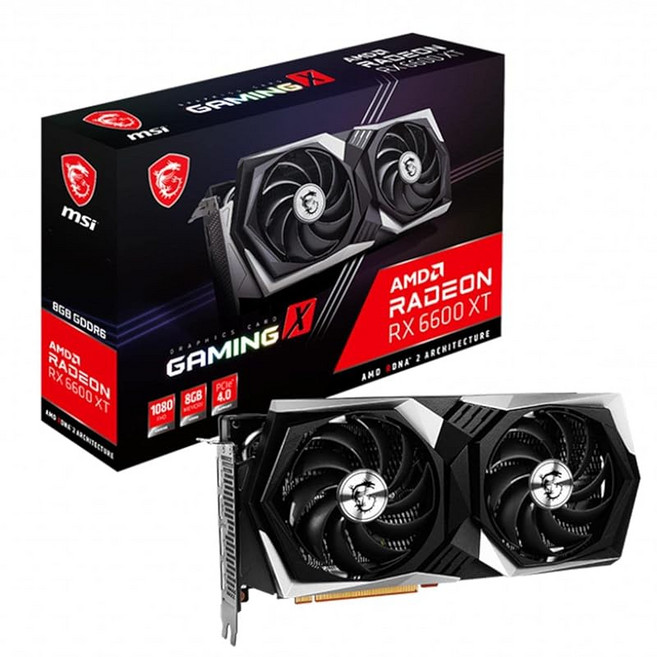 MSI 엠에스아이 Radeon RX 6600 XT GAMING X 8G 그래픽카드 VD7840