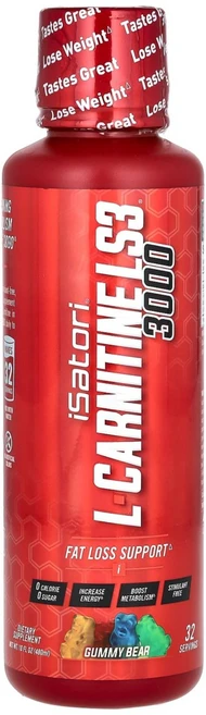 아이사토리 Isatori L-카르니틴 LS3 3000 구미젤리 베어 3 000mg 480ml16fl oz124450원산지:기타, 480ml, 1개 - 쿠팡