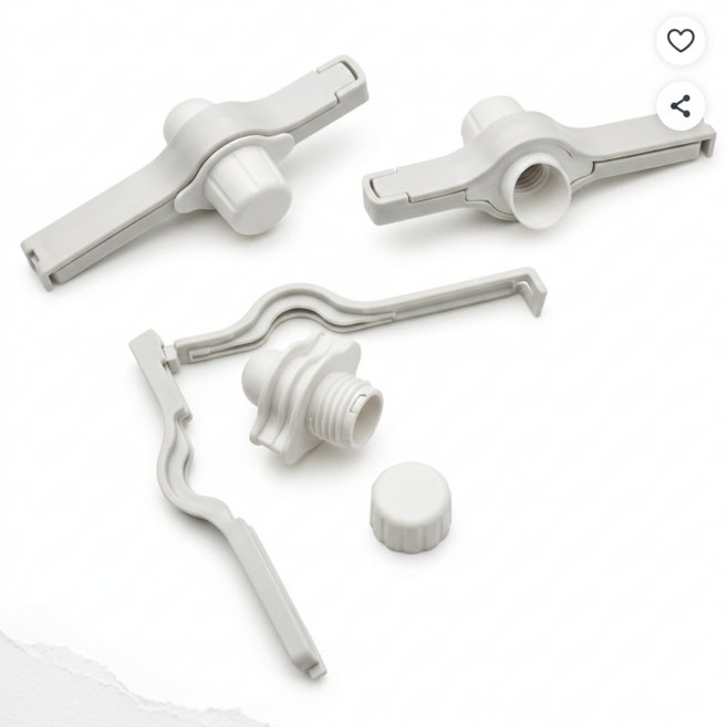 JGN 봉투집게 뚜껑형 씰링 밀봉 캡 3P세트