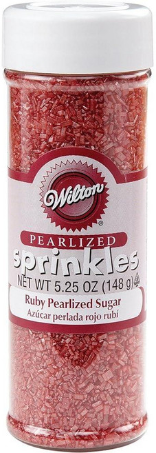 Wilton 슈가 데코레이션 루비 펄, 5¼ oz, 148g