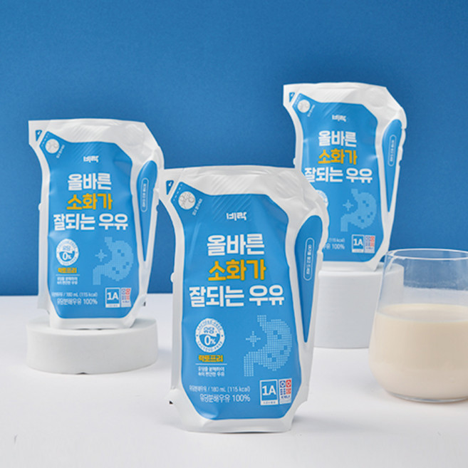 비락 올바른우유 외 3종, 올바른소화가잘되는우유12입