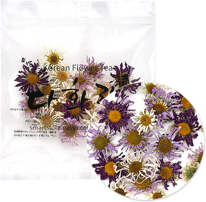 다화랑 구절초 꽃차 미니 1g, 1개, 1개입