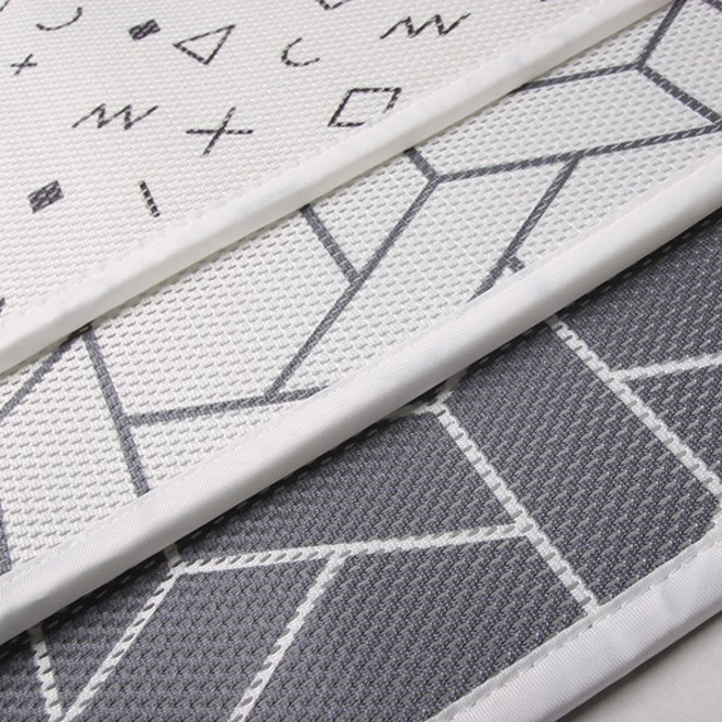 코지매트 3D 매쉬 큐브 시리즈 디자인 쿨매트 토퍼 패드, 쇼파용 PB-1908(그레이색상)큐브