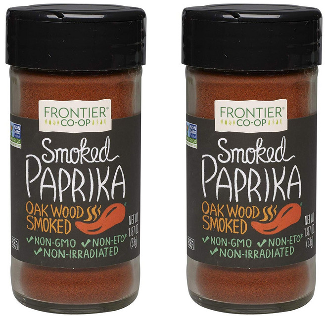 프론티어내츄럴 오크우드 스모크드 파프리카, 53g, 2개