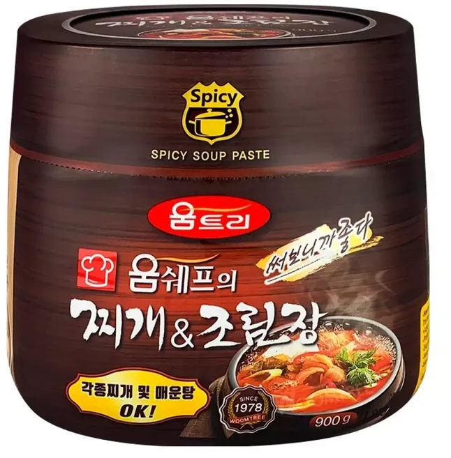 움트리 움쉐프의 찌개&조림장, 900g, 1개