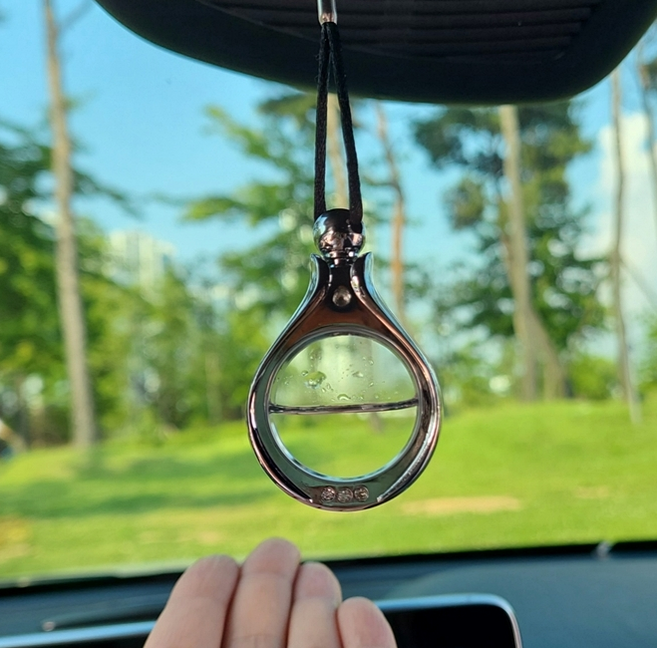 차량디퓨저 재규어 디퓨저 자동차방향제 자동차 고급 볼보 새차선물, 1개, 클린코튼