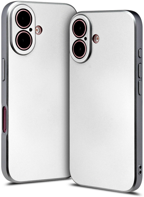 아이폰 무광 실버 매트스킨 지문방지 풀커버 실리콘 핸드폰 케이스