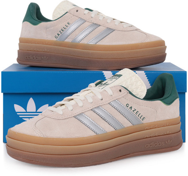 아디다스 남여공용 오리지널 가젤 볼드 스니커즈 운동화 JI0328