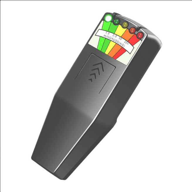 EMF 측정기 심령 귀신탐지기 자기장 고스트박스 윤시원 블랙 업그레이드형, 1개