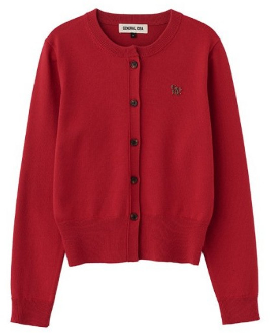 韓國 GENERAL IDEA 女經典圓領開襟衫 WBD3L04501