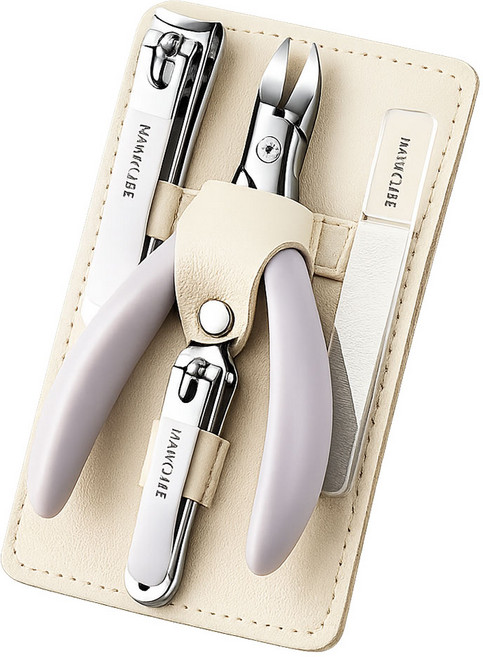 클라로 마카롱 네일 니퍼 세트, 1세트, 퍼플