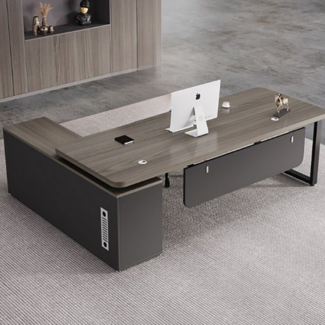 심플형 고급 사무용 책상 세트 집무실 중역 사장님 책상, G01+ 사이드 캐비닛