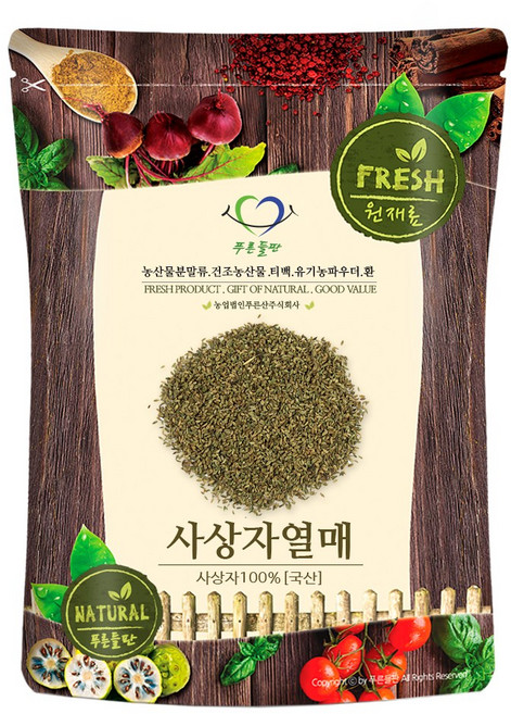 푸른들판 국산 사상자 뱀도랏 열매 차, 300g, 1개