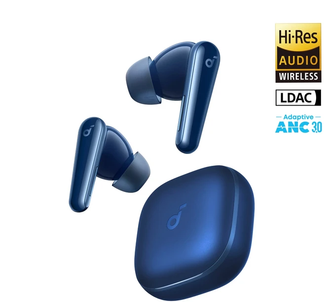 2025 새로운 도착 오리지널 Soundcore Liberty 5 Dolby 오디오가 포함된 소음 제거 이어버드.무선 Bluetoot, 03 A3957 Blue