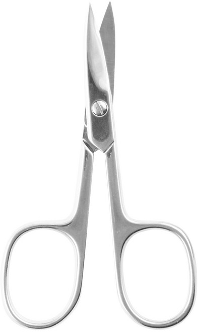 벨로티 이태리산 고급 손 발톱 네일 가위 실크 가위, 1개, 실버