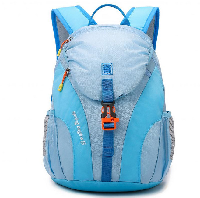 戶外運動登山包，大容量輕便防水背包, 中号8225 浅蓝色