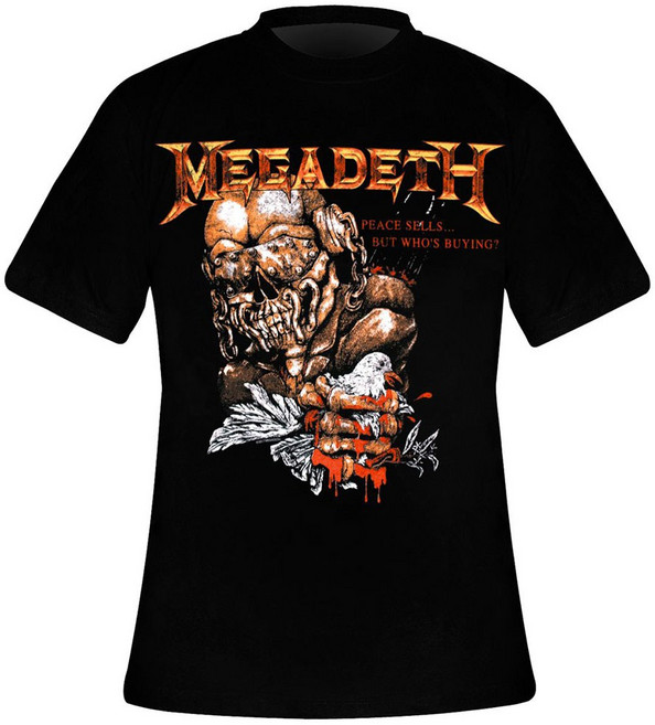 MEGADETH Peace Sells Vintage 반팔티