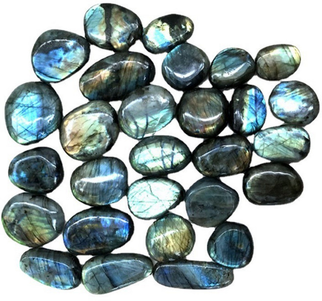 念念不忘 拉長石 能量水晶擺件 冥想輔助, 2-3CM:藍光拉長石(拋光石)/個