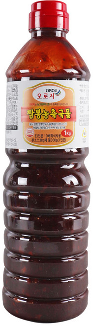 오로지 짬뽕 농축 국물, 1개, 1kg