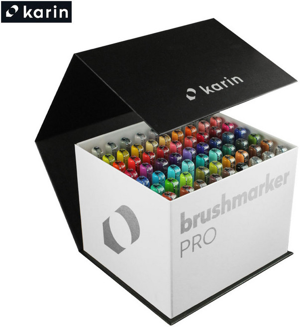 카린 브러쉬마카 프로 60색세트+3자루(블랜더), 상세페이지 참조