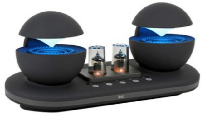 브리츠 진공관앰프 블루투스 스피커 Vtube30, 5.0V 블루투스 스피커 (VTUBE30), 블랙