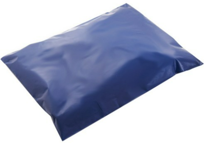 HDPE 접착 택배봉투 네이비, 100개