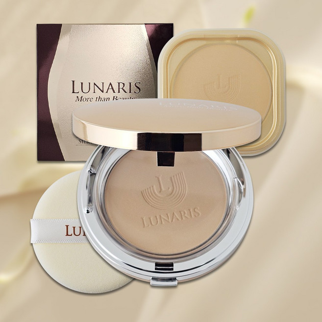 쥬리아 루나리스 실키 핏 트윈케익 23호 소프트 내추럴베이지 본품+리필, 1개