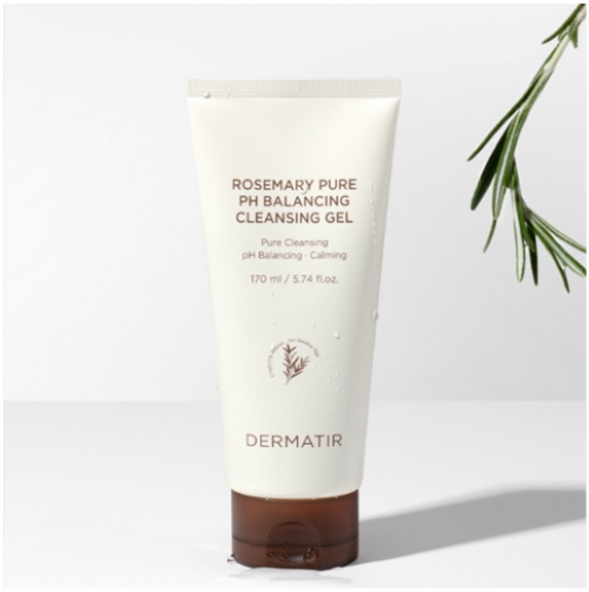 강추!! 순 로즈마리 약산성 클렌징 젤 100% 원물 스크럽 노폐물과 묵은 각질까지 순하게, 1개, 170ml