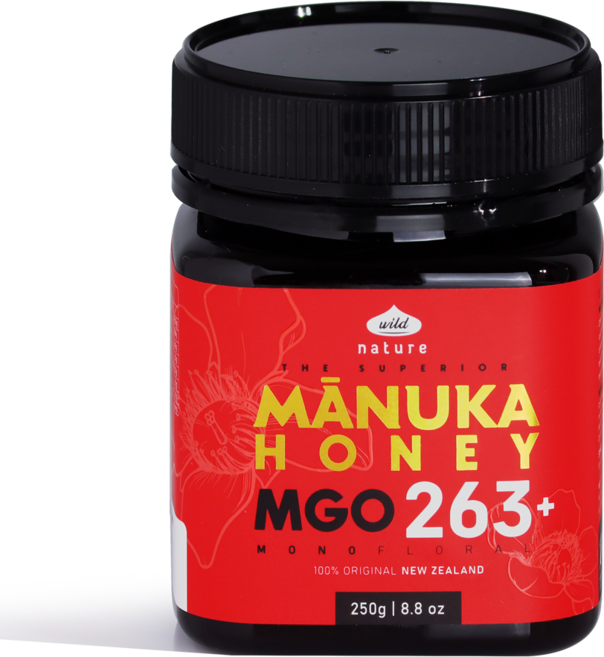 와일드네이처 뉴질랜드 마누카 꿀 MGO 263+ UMF10+ 동일수치, 1개, 250g
