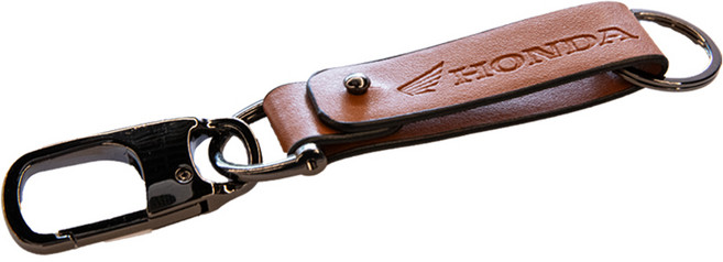 혼다오토바이 가죽 키홀더 키링 바이크 스트랩 열쇠고리 AHGK0-010-014, 혼다 가죽 키홀더