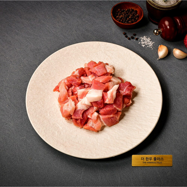 더한우플러스 무항생제 한돈 냉장 찌개 제육 불고기 1kg, 1개
