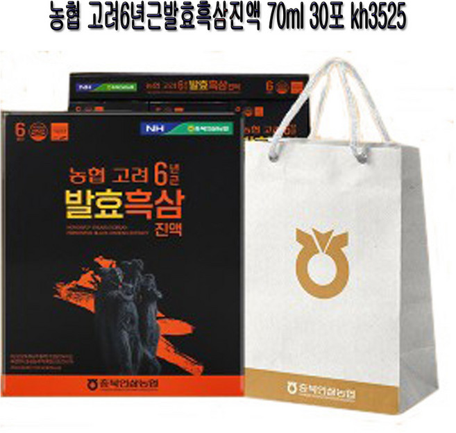 6년근 발효홍삼 흑삼진액, 2.1L, 1개