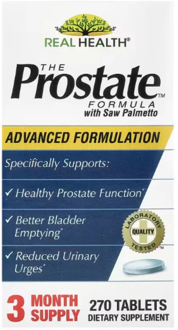 리얼헬스 The 프로스테이트 포뮬러 쏘팔메토 함유, 1개 - 쿠팡