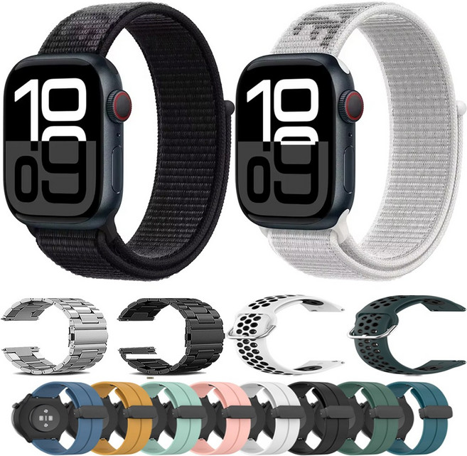 파인캐디 UPX1000 UPX300 UPX100 스트랩 밴드 시계줄, 우레탄스트랩 네이비, 1개