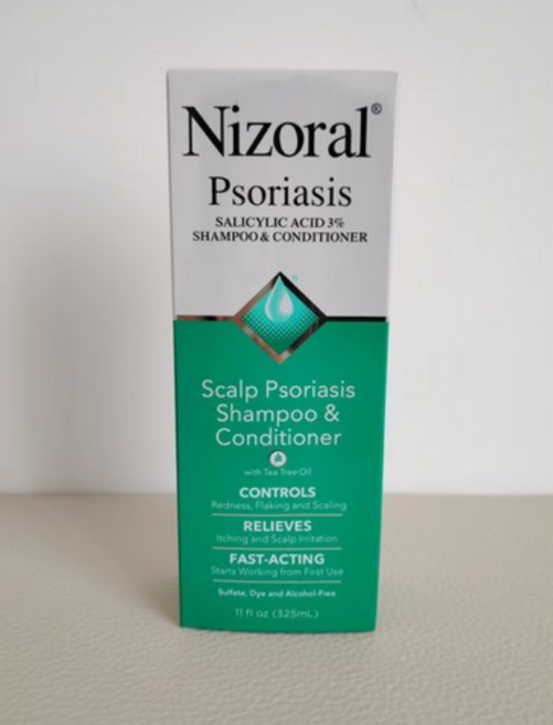 두피가 자유롭게 숨쉬기 시작할 때 Nizoral샴푸, 3개, 60ml