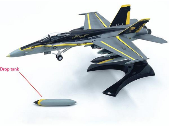 전투기모형 1:72 스케일 미국 F/A-18C 호넷 파이터 F18 항공기 모델 소형 완성 디스플레이 컬렉션 기념품 장난감 선물, 01 A