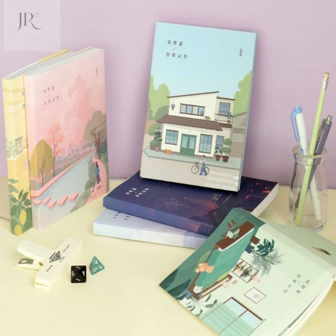 자깡몰 2026 하루끝 하루시작 다이어리 위클리 플래너 다이어리노트, 01 모닝센츠