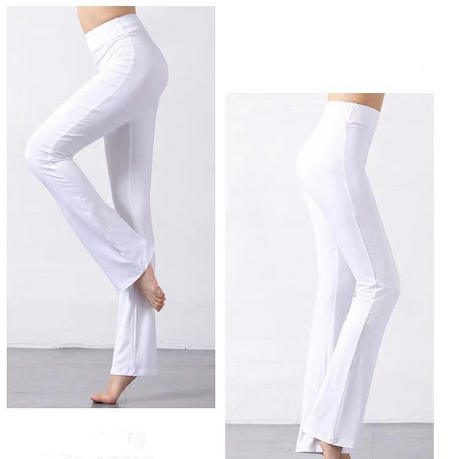 urkoteer 여성용 요가복 필라테스복urkoteer 프리미엄 쿨 부츠컷 슬랙스 댄스복 스포츠 캐주얼urkoteer