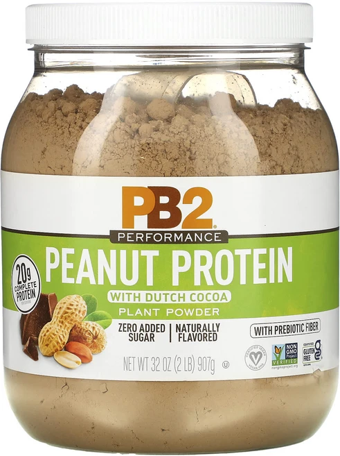 PB2 Foods 피넛 프로틴 더치 코코아 32 oz (907g), One Color, 907g, 1개 - 쿠팡