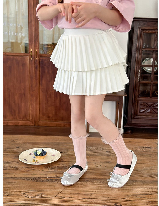 하랑이네 또또샵 키즈 2단 캉캉 스커트 110-150