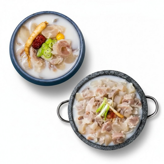 [대복] 대복 사골도가니탕 6팩+수육 3팩 (+사골도가니탕 1팩더), 9개