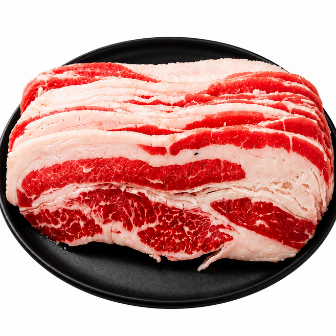 [터치미트] 우삼겹 구이용 미국산, 1개, 1kg