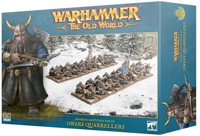 Games Workshop - 워해머 - 올드 월드 - 드워프 마운틴 홀드: 드워프 쿼렐러, Games Workshop - 워해머 올드 월드 드워프