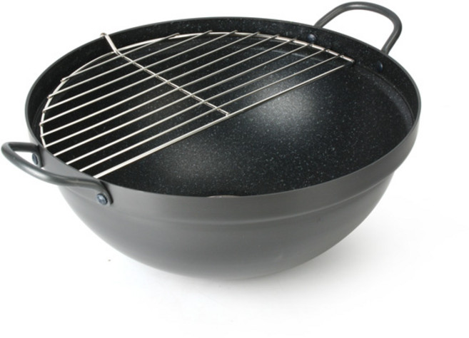 경질 닭튀김팬 코팅 대형 볶음솥 돈까스 치킨 닭강정 대용량, 경질 닭튀김팬 코팅-42호, 1개