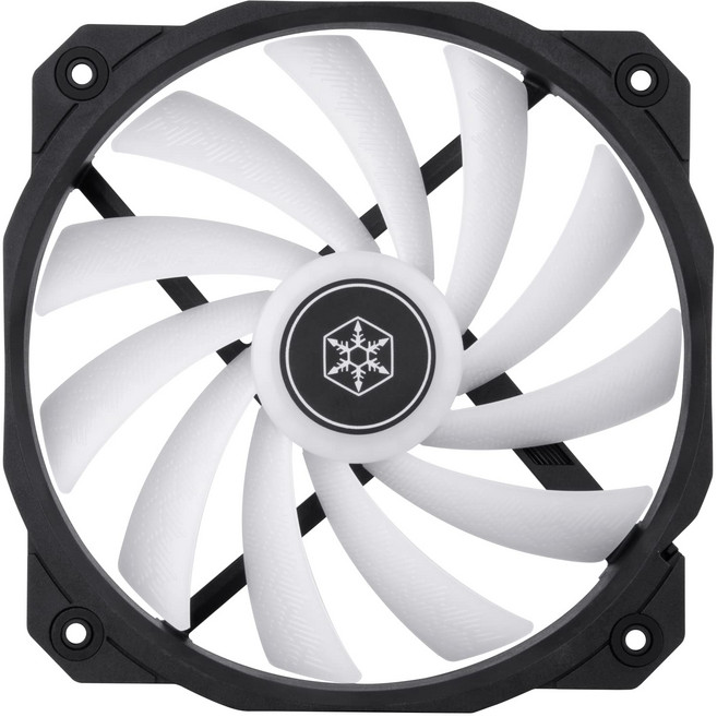 Silver Stone SF160B ARGB 160mm SharkForce SST-SF160B-ARGB black 케이스 팬 팬 블레이드, 1개