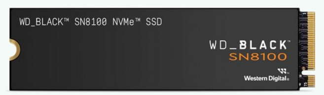 Western Digital WDBLACK SSD 2TB NVMe PCIe Gen5 x4 14 900MBs 14 000MBs) M.2 2280 SN8100 PC 웨스턴