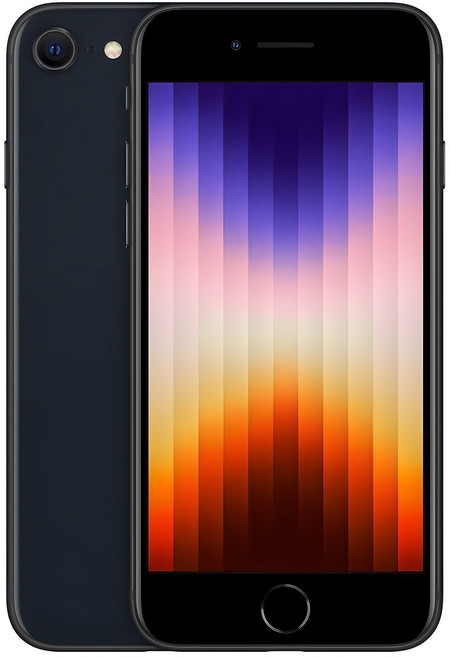 Apple 2022 아이폰 SE 3세대 자급제, 미드나이트, 64GB