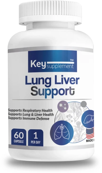 키서플리먼트 렁 엔 리버 서포트 복합 영양제 (밀크시슬 동충하초 유칼립투스 퀘세틴 오레가노 감초 등 14가지 복합 성분 ), 60켑슐 2개입, 2개, 60정 - 쿠팡